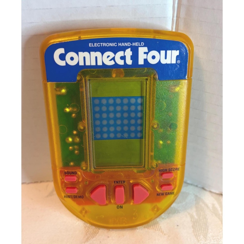Milton Bradley Pocket Handheld Connect Four Game